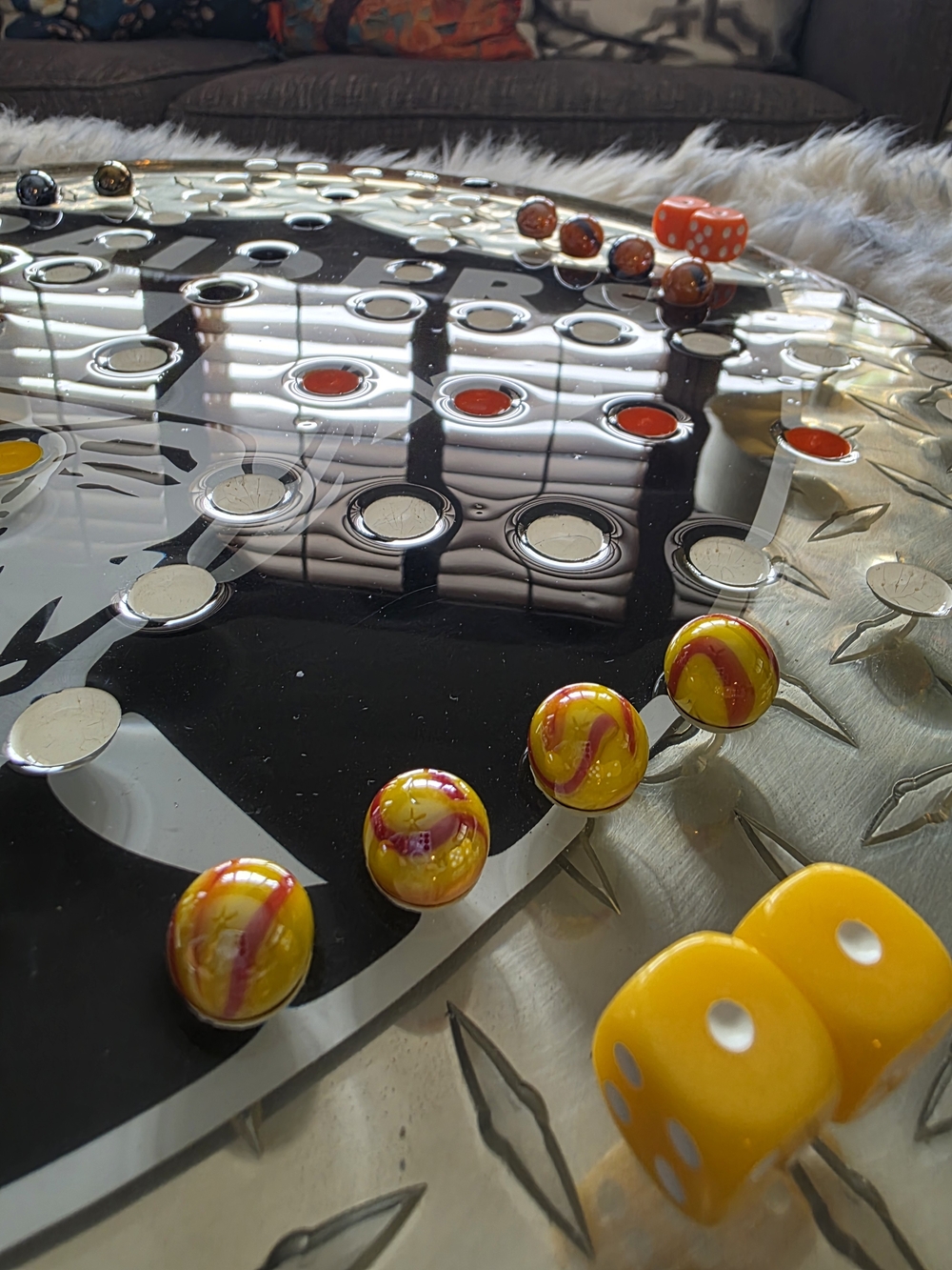Raider's Handmade Epoxy Gameboard - Picture 3 of 5